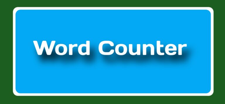 Word Counter explaining how to count words and characters accurately