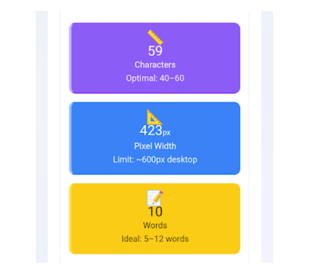 SEO Title Length Checker – Complete Guide to Perfect Title Tags 2 Free SEO Title Length Checker tool to optimize title tags for better search engine visibility