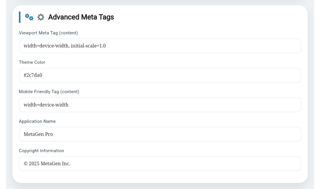Meta Tag Generator: How to Create SEO-Friendly Meta Tags 5 Professional Meta Tag Generator tool for creating accurate SEO meta tags without coding