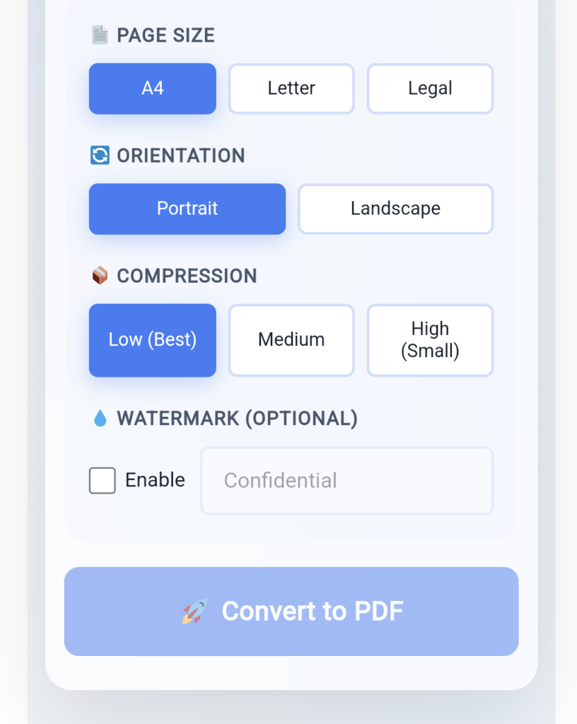 How to Convert Images to PDF Without Losing Quality (2026 Guide) 3 Online Image to PDF Converter with fast image upload, instant PDF creation, and secure file processing