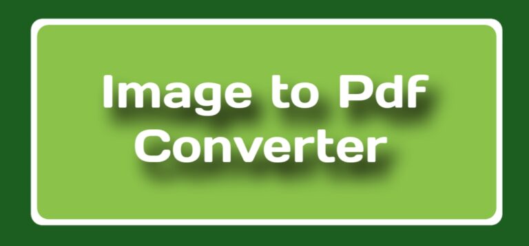 Image to Pdf Converter online