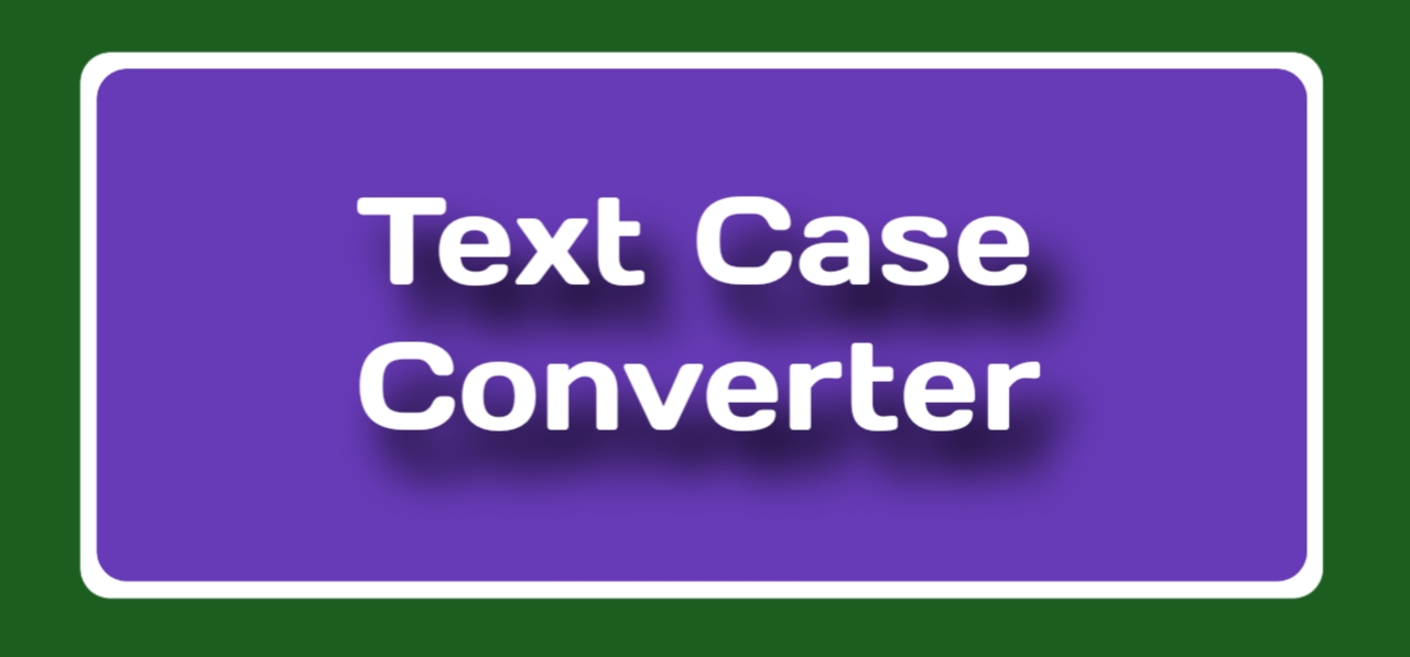 Text case converter online