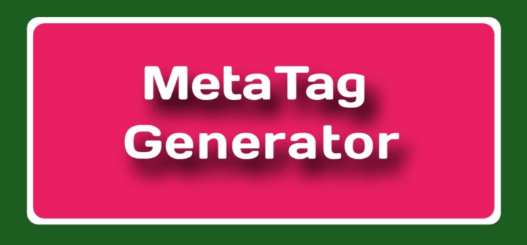 Meta Tag Generator pro about creating SEO-friendly meta tags