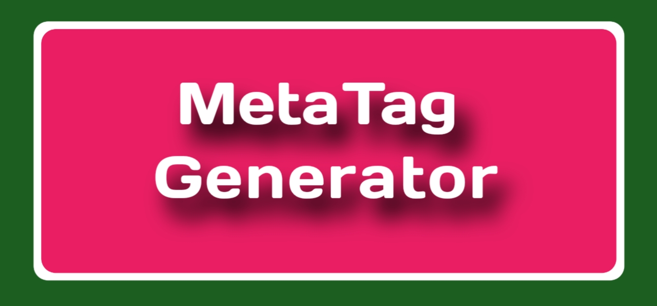 Meta Tag Generator: How to Create SEO-Friendly Meta Tags 1 Meta Tag Generator pro about creating SEO-friendly meta tags