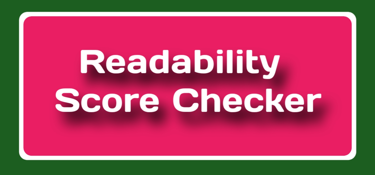 How to improve content readability Online Readability Score Checker with readability grade, sentence analysis, and content quality insights