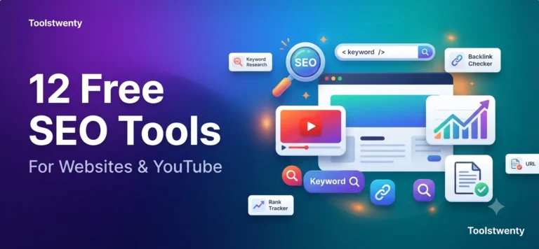 12 Free SEO Tools for Websites & YouTube to Improve Your Content